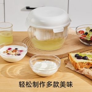 Separatore di latte di soia greco di soia e formaggio di bambù con separatore di latte di soia che sgocciola a rete Fine filtro per caffè e Yogurt - Product Image 2