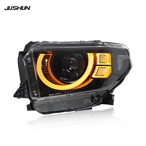 Jushun Toyota Tundra Headlight Assembly Dual Color Drl <b>Projector</b> 2014 2020 <b>Led</b> Upgrade - Product Image 3
