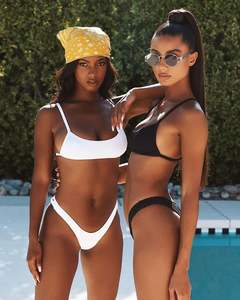 2021 <strong>Costumes</strong> Make <strong>Swimming</strong> Bikini Hot Swim Triangle Micro Bikini High Cut Leg Swimwear Swimsuit Bathing Suit - Product Image 1