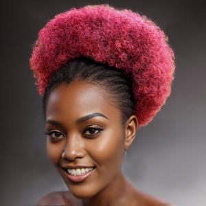 Ciocche di <span class=keywords><strong>Capelli</strong></span> Afro Africani Popolari e Vendute, Chignon a Coda di Cavallo per Mercato Europeo e Americano, Non-Remy <span class=keywords><strong>Capelli</strong></span> Umani - Product Image 2
