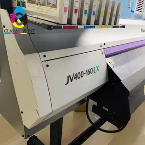 חדש שפותח Mimaki JV400-160LX מדפסת רחב יותר צבע על ידי חדש שנוסף כתום וירוק דיו עם מהירות גבוהה