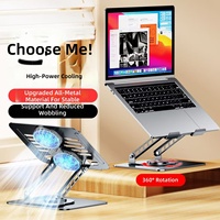 Support pour tablette iPad avec dissipation de chaleur à 360° °   Support rotatif pliable pour tablettes et ordinateurs portables de 16 pouces – Le compère idéal pour le bureau
