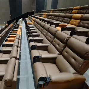 Vente directe du fabricant : Fauteuil de cinéma Grand Théâtre Auditorium en cuir, rembourrage en éponge, design moderne, pour école, église, maison, <span class=keywords><strong>bureau</strong></span> - Product Image 1