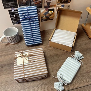 Papel de seda rayado de 17 gramos, material de embalaje para ropa, embalaje de flores, papel de seda personalizado - Product Image 2