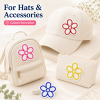 Patchs brodés de perles florales personnalisés en gros, appliques de broderie de perles de rocaille pour vêtements de mode, vestes, sacs, fabrication OEM ODM en vrac