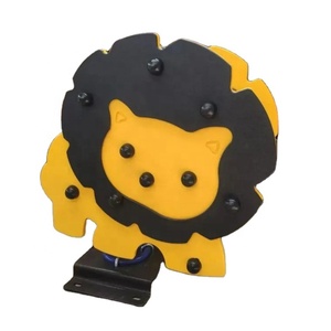 Cheval à bascule pour enfants en plastique avec ressort PE - Jouet à bascule pour bébé - Balançoire à bascule en plastique pour la communauté - Product Image 1