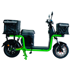 Vente en gros usine : Scooter électrique de livraison avec moteur de 1500W de puissance de pointe, 60V20Ah, frein CBS, double compartiment de chargement, personnalisable avec logo OEM - Product Image 5