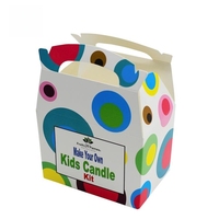 Boîte à cupcakes jetables de qualité alimentaire avec taille personnalisée et logo facile à emporter, emballage avec poignée pour hamburger au poulet cuit