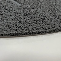Tapis de litière pour chat en PVC imperméable moderne avec motif d'animaux de dessin animé pour utilisation sous la litière, toutes saisons