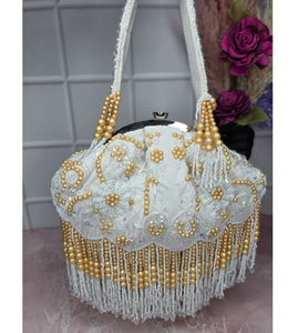 New Fashion <b>Handbags</b> 2025 Light Lady Crescent Bags For Lady Beautiful Design <b>Sequin</b> Purses for Ladies Direct From India - Product Image 2
