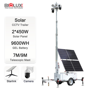 Remolque de Seguridad <span class=keywords><strong>Solar</strong></span> Móvil BIGLUX para Obras de Construcción y Estacionamientos - Product Image 1