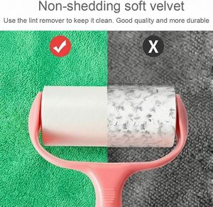 NOVISON 1200 GSM Chiffon microfibre double torsion séchage rapide avec grandes boucles torsadées pour la maison - Product Image 2