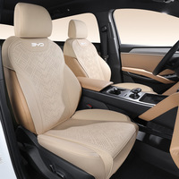 Fundas de Asiento de Coche a Medida, Gamuza de Alta Calidad, Protección Completa 360°, Compatibles con Airbag, para BYD Song L SUV