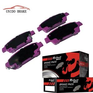 Produttore cinese buone prestazioni pastiglie freno anteriori a disco in ceramica senza rumore con kit di montaggio - Product Image 5