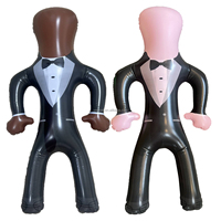 Modèle gonflable publicitaire en PVC, modèle gonflable personnalisé, poupée gonflable pour hommes, ballon gonflable homme
