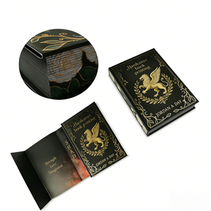 Impresión de Libros de Tapa Dura con Papel Grueso de Alta Gama Bajo Demanda, con Cubierta con Estampado en Caliente y Bordes Rociados - Product Image 1