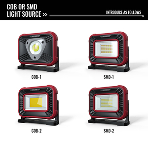 2500 Lumen Multifonction Portable Base Magnétique 360 Degrés Rechargeable Mécanique Cob Travail Lumières <span class=keywords><strong>Led</strong></span> projecteur - Product Image 6