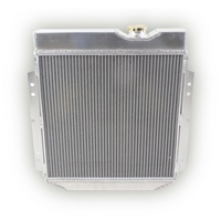 Ventilateur de carénage de radiateur en aluminium SS-0127 à 3 rangées pour 1964 1965 1966 Ford Mustang 1960-1965 Falcon Ranchero /65-66 Comet V8