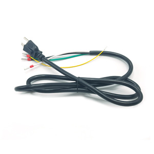 Home Appliance <b>Power</b> <b>Cable</b> 3x0.75mm2 PVC Jacket Copper Conductor 10A 250V With Tube Terminals For Control Board - Product Image 1