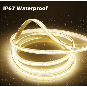 DC24V 528chips/M 2200K-6500K Tira de luz <span class=keywords><strong>LED</strong></span> COB uniforme de alta densidad de un solo color para salas de exposiciones y pasillos - Product Image 2