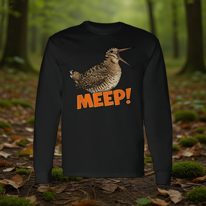 T-shirt à manches longues Meep Bird Meme American Woodcock - Product Image 3