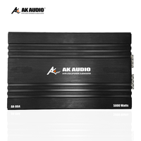 AK-DG4 professionnel 1 CH classe D bloc Mono 4000W RMS gamme d'amplificateur de voiture amplificateur Audio Mono haute puissance, amplificateur à un canal