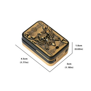 Meilleur Spinner Anti-Stress Portable EDC pour Adultes, Design Crâne, Slider à Pousser, Jouet de Décompression et de Relaxation - Product Image 6