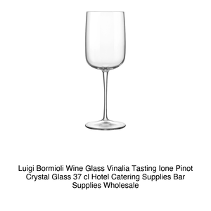 Copa de Degustación de Vino Pinot 37 cl, Altura 21 cm, Diámetro 7.5 cm, Cristalino, Luigi Bormioli - Product Image 2