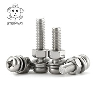 Vis mécaniques à tête cylindrique Phillips SUS304 316 acier inoxydable oxyde ordinaire ou noir M2 30mm pour montage de moniteur connexion ISO