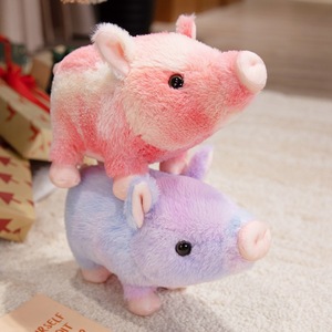 Linda Almohada de Peluche con Forma de Cerdo de Dibujos Animados, Rellena de Algodón PP, Regalo para Bodas - Product Image 3