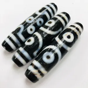 New Arrival Agate 3 Dzi Beads Tibetan Old Dzi Beads