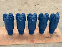 Forets PDC de 3 7/8 pouces avec 3 lames pour le forage de puits d'eau, l'exploration pétrolière et gazière