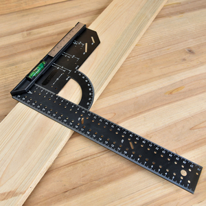 12-дюймовый промышленный и бытовой угольник из высококачественного алюминиевого сплава для деревообработки, архитектурный, многофункциональный, OEM/ODM - Product Image 4