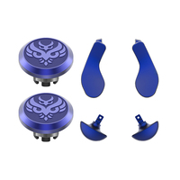 Boutons de manettes métalliques modulaires personnalisables pour PS5 Edge – Kit de palettes arrière de joystick métalliques interchangeables