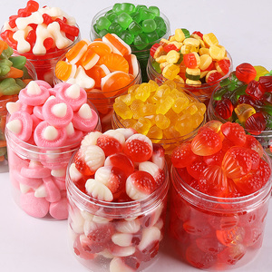 Fabricant de bonbons gélifiés OEM/ODM Halal en forme de mangue pelée, sucrés et acidulés, personnalisables - Product Image 1
