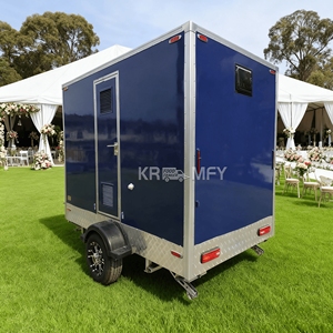 Location de toilettes mobiles pour événement Toilette Camping Salle de bain publique extérieure Remorque Toilettes chimiques portables - Product Image 3