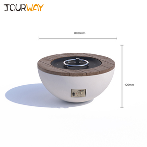 Phòng khách nhà đồ nội thất ngoài trời lửa Pit bảng nhỏ vòng vườn Patio lửa bảng ngoài trời bê tông Propane gas hố lửa - Product Image 2