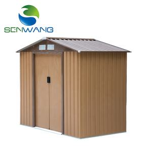 Cobertizo de jardín de Metal de bajo coste, casa de herramientas, almacenamiento personalizado para exteriores, casa prefabricada - Product Image 5