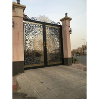 Petite porte en fer pour villa, design simple, porte simple en fer, porte principale et clôture pour jardin