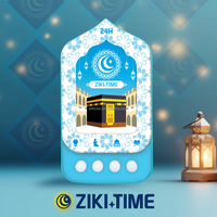 ZIKI TIME 2026 Nouveau produit technologique islamique pour enfants, Dua Zakir Rugyah, gadget éducatif, haut-parleur Coran avec 64 sourates