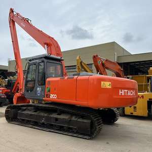 Excavateur d'occasion japonais d'origine Hitachi EX200 20T EX200 Machine d'excavatrice d'occasion sont disponibles à la vente - Product Image 4