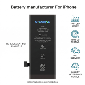 <span class=keywords><strong>แบ</strong></span><span class=keywords><strong>ต</strong></span>เตอรี่ลิเธียมโพลิเมอร์ OEM ระดับพรีเมียมสำหรับ X/XS/XR/11/12/12Pro/13/<span class=keywords><strong>14</strong></span>/15/16 <span class=keywords><strong>Pro</strong></span> Max - ความจุสูง มีสินค้าพร้อมส่ง - Product Image 1
