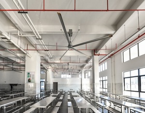 Vfans Bán Buôn 5 Lưỡi Lớn Lớn Hiện Đại Điện Công Nghiệp Quạt <span class=keywords><strong>Hvls</strong></span> Pmsm Động Cơ Công Nghiệp Thương Mại Quạt Trần - Product Image 3