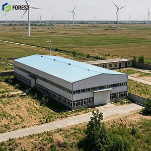 Almacén de Estructura de Acero Comercial Q235, Taller de Alta Resistencia Q355B, Distribución Agrícola, Textil Galvanizado - Product Image 1