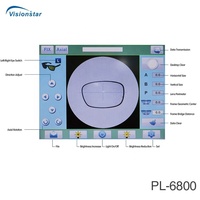 Visionstar Auto Lens Edger PLE-6800, instrument de laboratoire optique, machine à tailler les verres automatique sans gabarit avec scanner