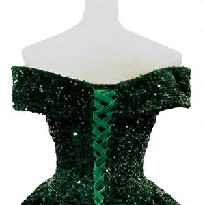 ชุดเพื่อนเจ้าสาวแต่งงานประดับเลื่อมแบบโอเวอร์เลย์ - Product Image 1