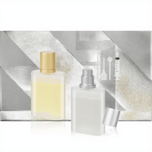 Atomizador de Perfume de Vidrio Esmerilado, Juego de 2 Mini Botellas de Spray de 30 ml, Recipientes Recargables de Viaje con Embudo y Gotero - Product Image 2