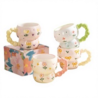 Mug créatif en forme de gourde avec poignée - Résistant aux micro-ondes et aux hautes températures pour le petit-déjeuner, le lait et les flocons d'avoine