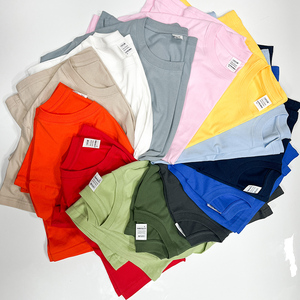 เสื้อยืดสมาร์ทแคชชวลแบบยูนิเซ็กซ์ ไซส์พลัส US 180 GSM ผ้าฝ้ายถัก 100% คุณภาพสูง ระบายอากาศได้ดี ขายส่ง รับผลิตแบบ OEM พร้อมสกรีนโลโก้ตามสั่ง - Product Image 6