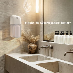 200ml浴室用芳香剤ディフューザー、強力バッテリー式壁掛け香水オイルフレグランス、芳香剤 - Product Image 1